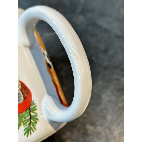 1993 Potpourri Designs By Kathy‎ Rogers Beary Teddy Bear Christmas Coffee Mug - Picture 6 of 7